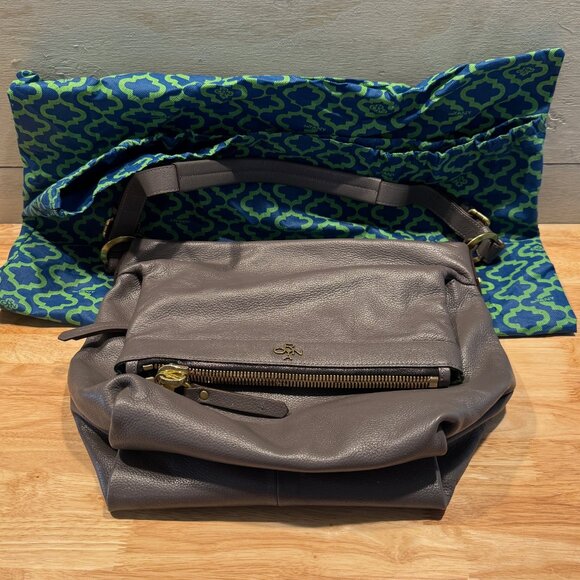 orYany Gray Purse/Bag Shoulder Strap Multiple Pockets with Dust Bag - Picture 5 of 10